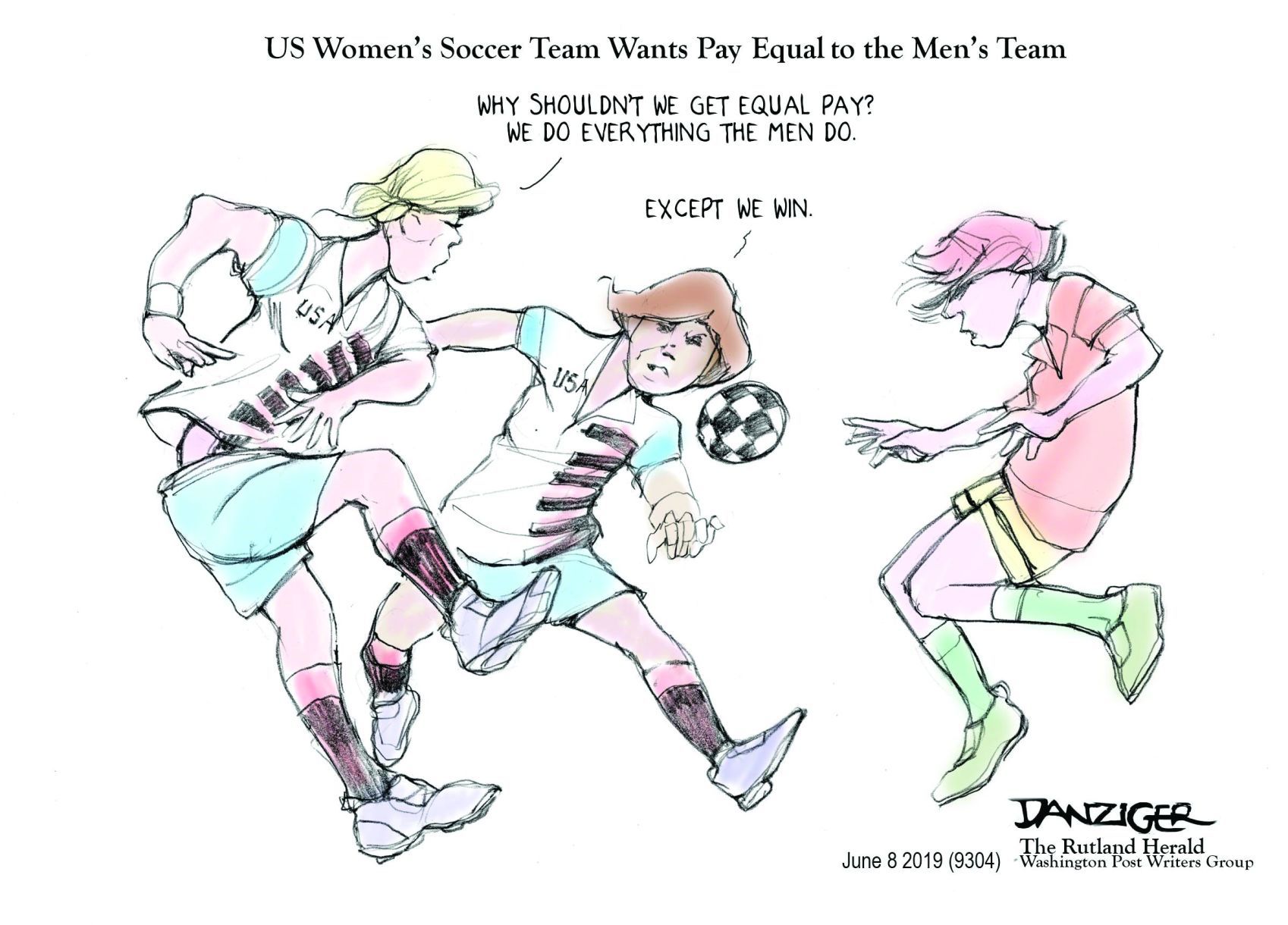 Jeff Danziger cartoon